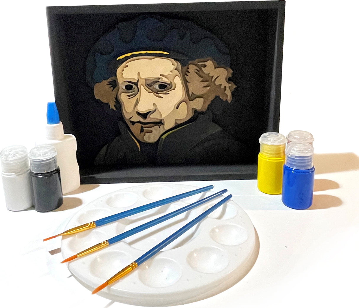Get Stacked Paint and Puzzle Kit - Rembrandt