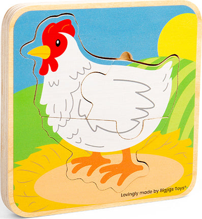 Lifecycle Puzzle - Chicken