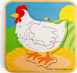 Lifecycle Puzzle - Chicken