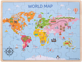 World Map Puzzle