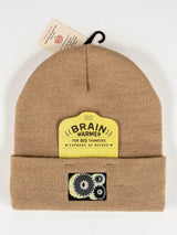 Brain Warmer For Big Thinkers. Expands As Needed. Beanie