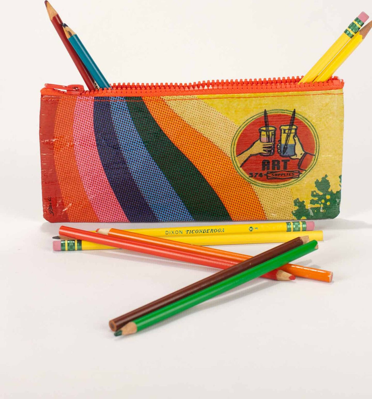 Art Supplies Pencil Case