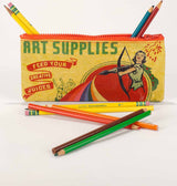 Art Supplies Pencil Case