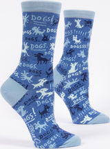 Dogs! Womens Crew Socks