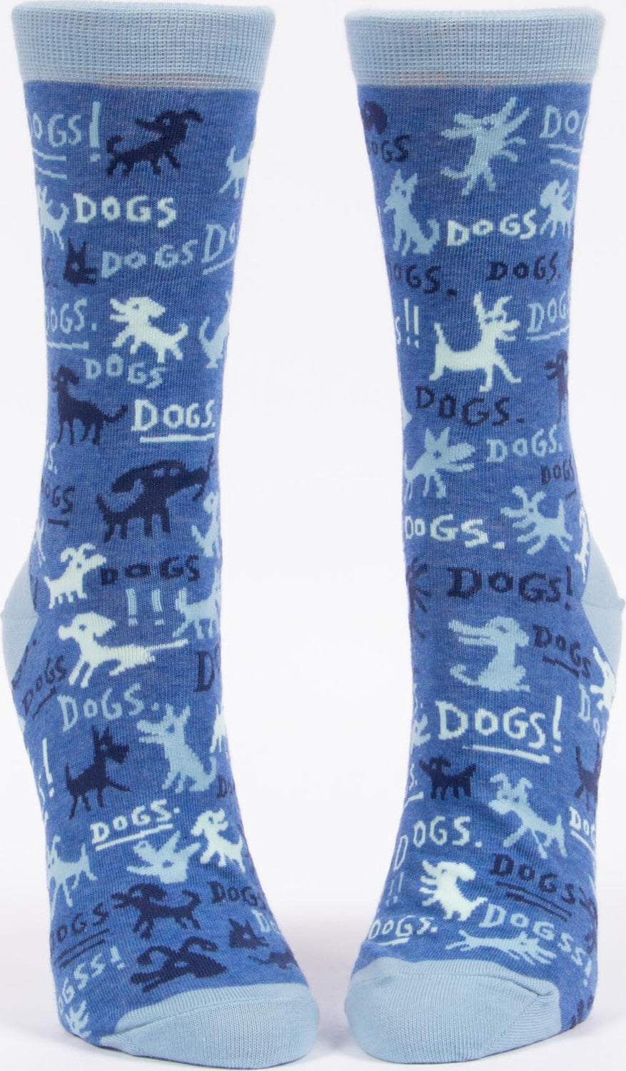 Dogs! Womens Crew Socks