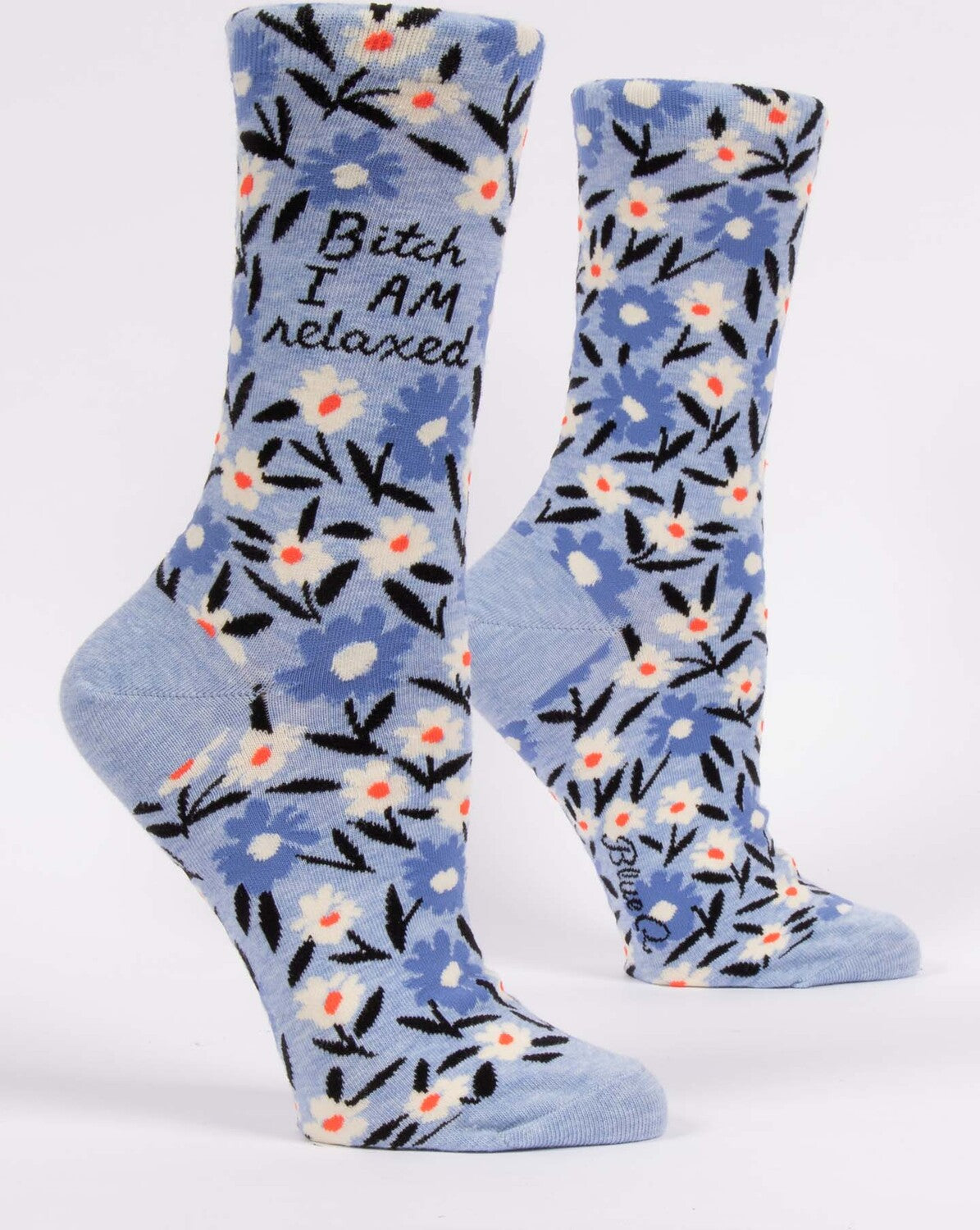 Bitch I AM Relaxed Womens Crew Socks
