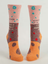 Whatever It Is, I Could Probably Do It. Womens Crew Socks