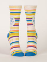 These Were A Gift Womens Crew Socks
