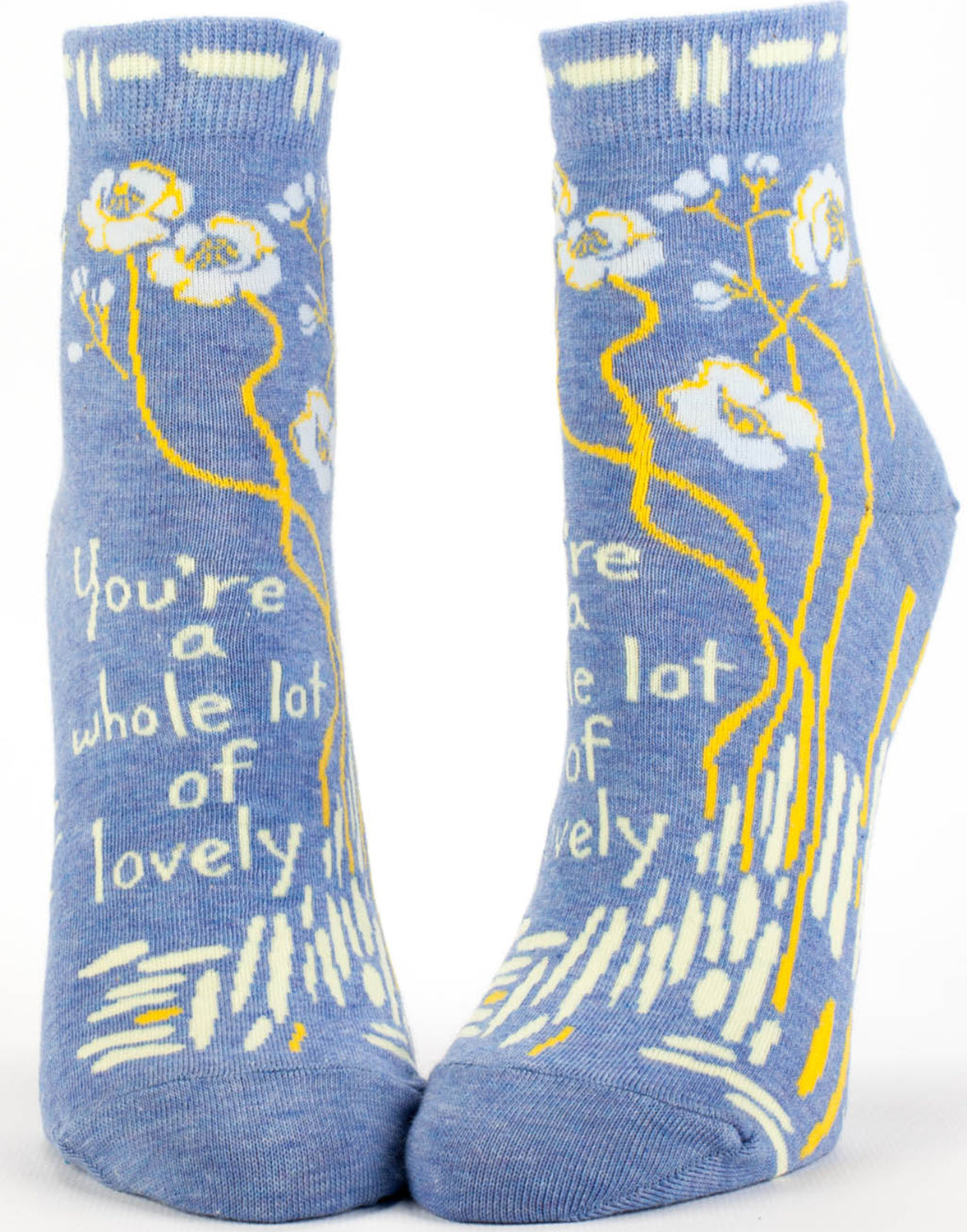 You're A Whole Lotta Lovely Womens Ankle Socks
