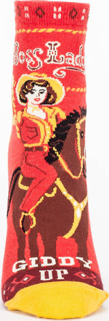 Boss Lady Womens Ankle Socks