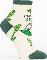 Plants Get Me Womens Ankle Socks