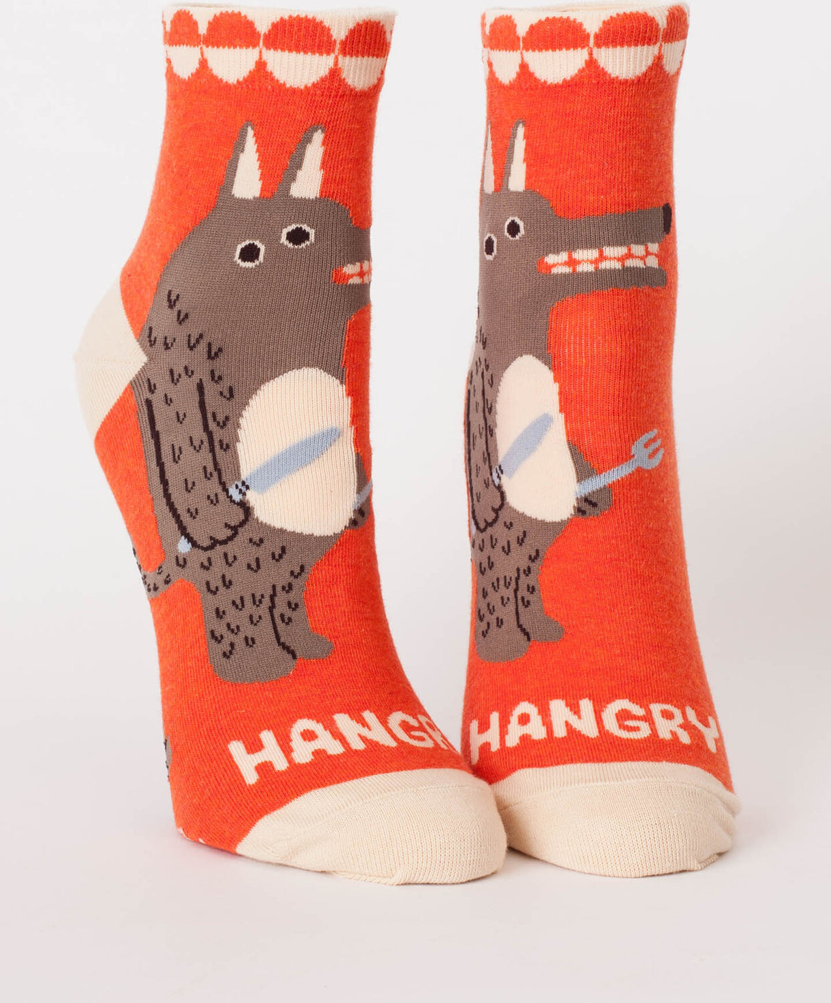 Hangry Womens Ankle Socks