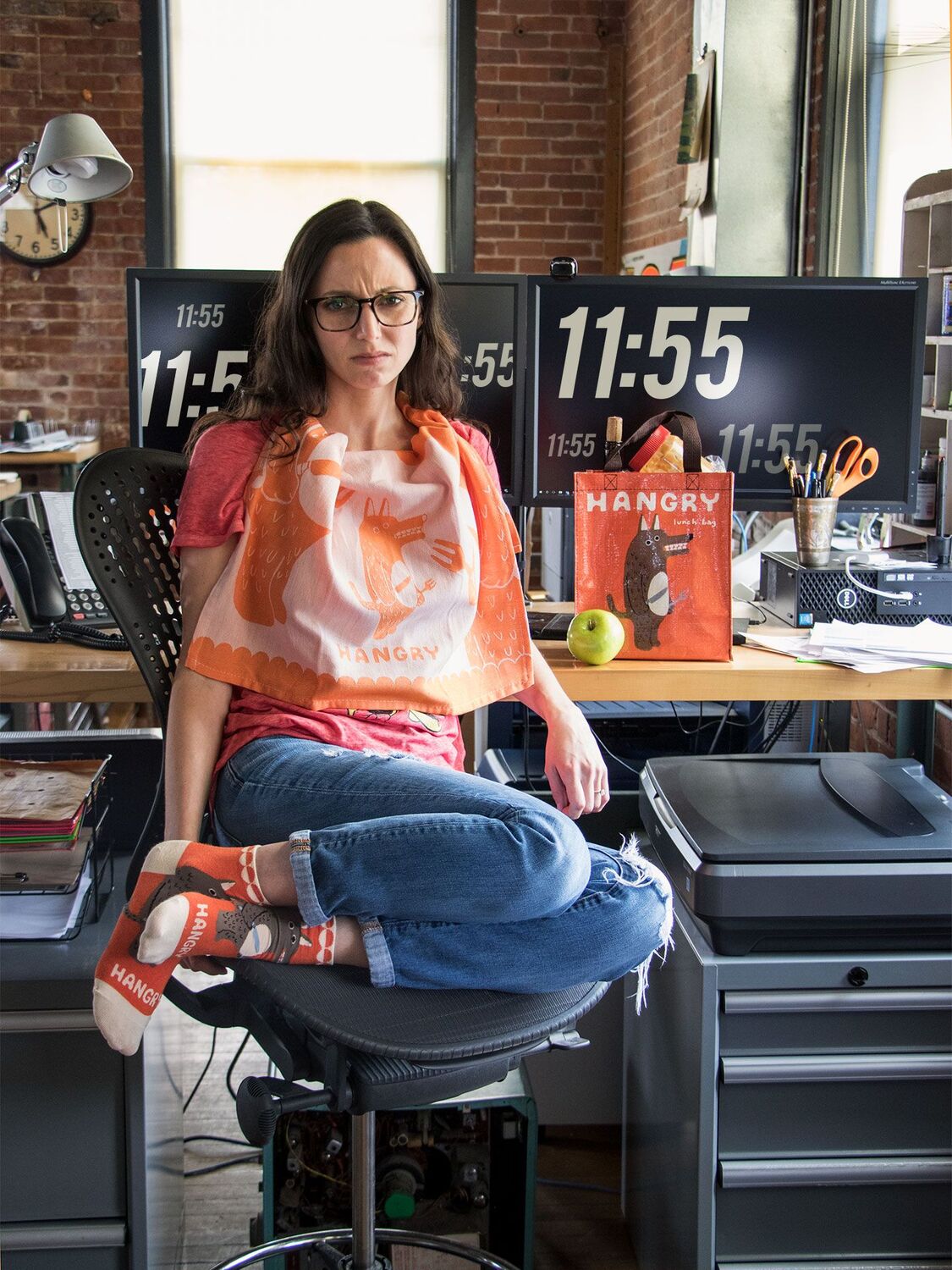 Hangry Womens Ankle Socks