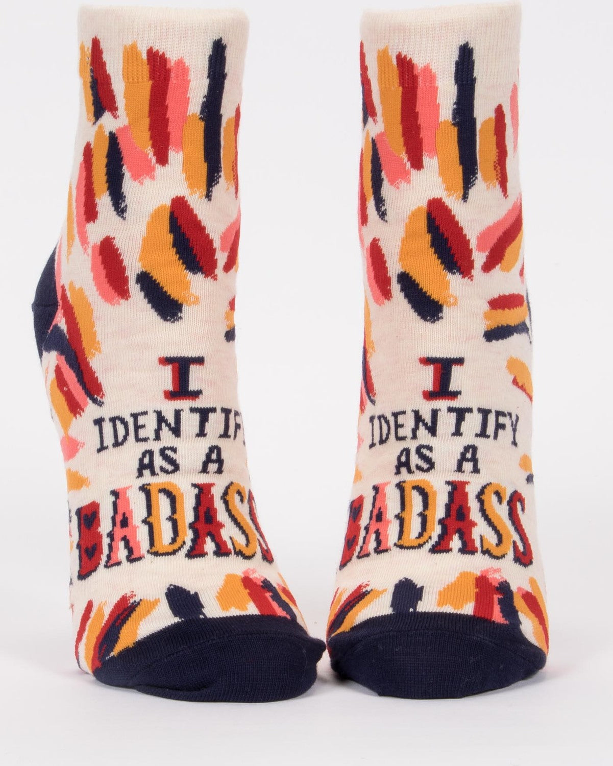 I Identify As A Badass Womens Ankle Socks