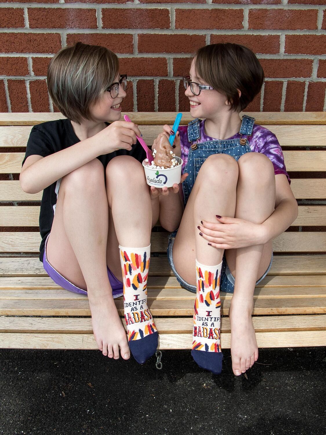 I Identify As A Badass Womens Ankle Socks