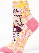This Girl Takes No Shit Womens Ankle Socks
