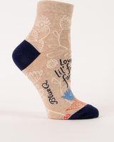 Love My Lil' Friend Family Womens Ankle Socks