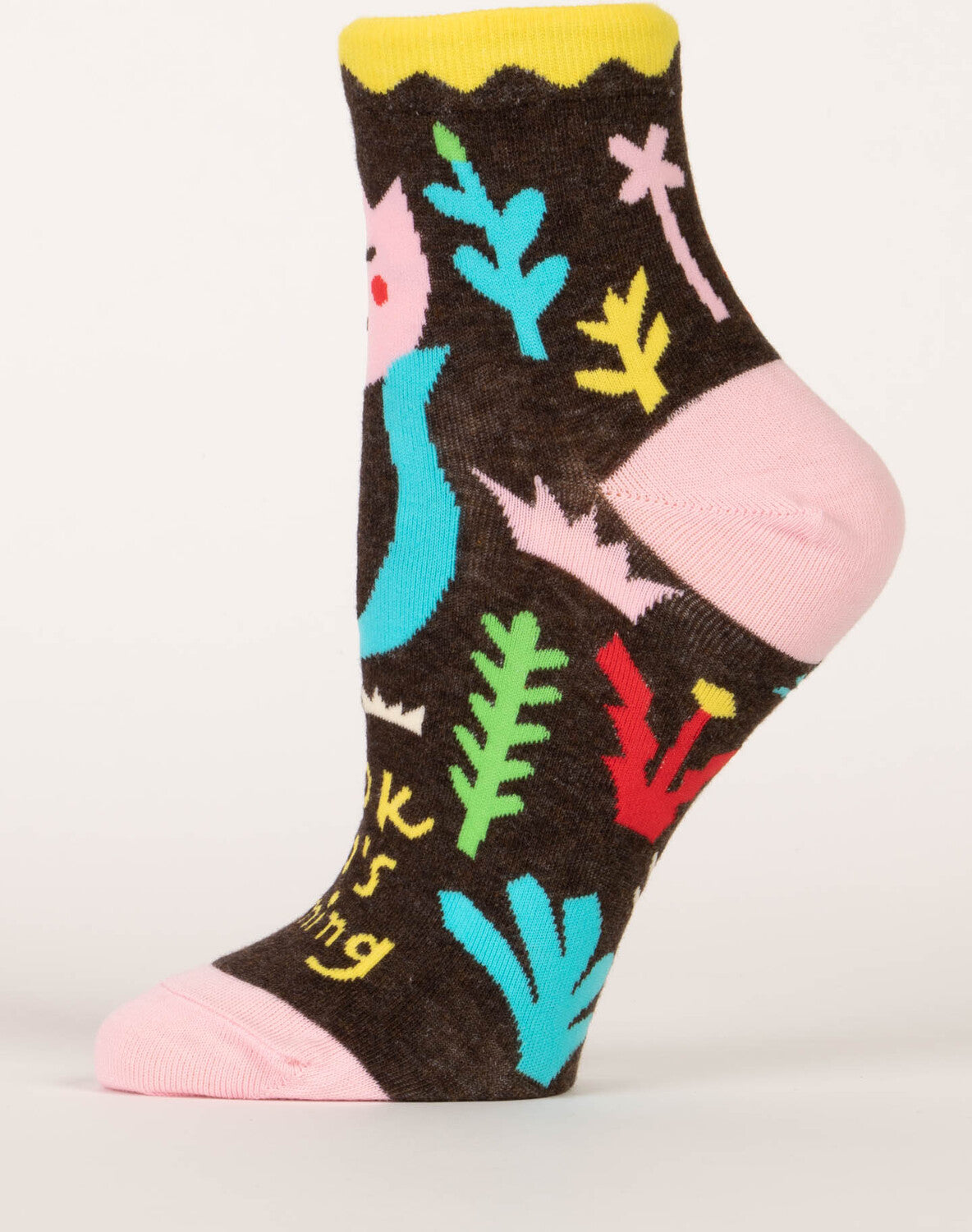 Look Who's Blooming Womens Ankle Socks