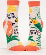 Let's Talk Some Shit Ankle Socks