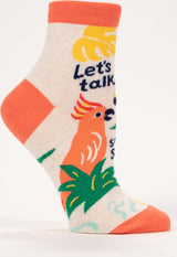 Let's Talk Some Shit Ankle Socks