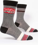 Certified Pain In The Ass Mens Crew Socks