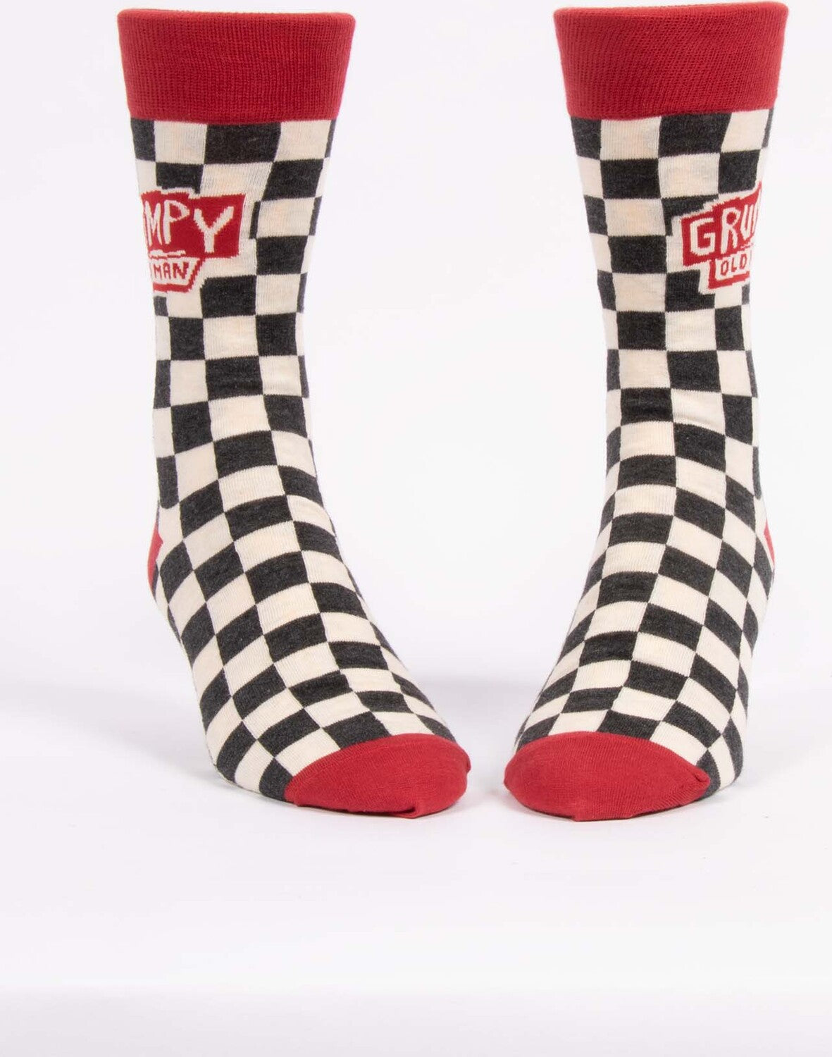 Grumpy Old Man Mens Crew Socks