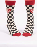 Grumpy Old Man Mens Crew Socks