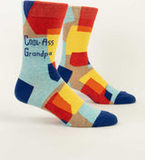 Cool-A** Grandpa Mens Crew Socks