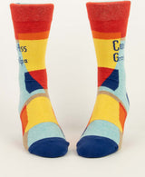Cool-A** Grandpa Mens Crew Socks