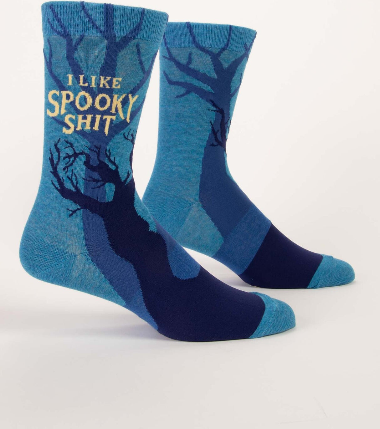I Like Spooky Shit Mens Crew Socks