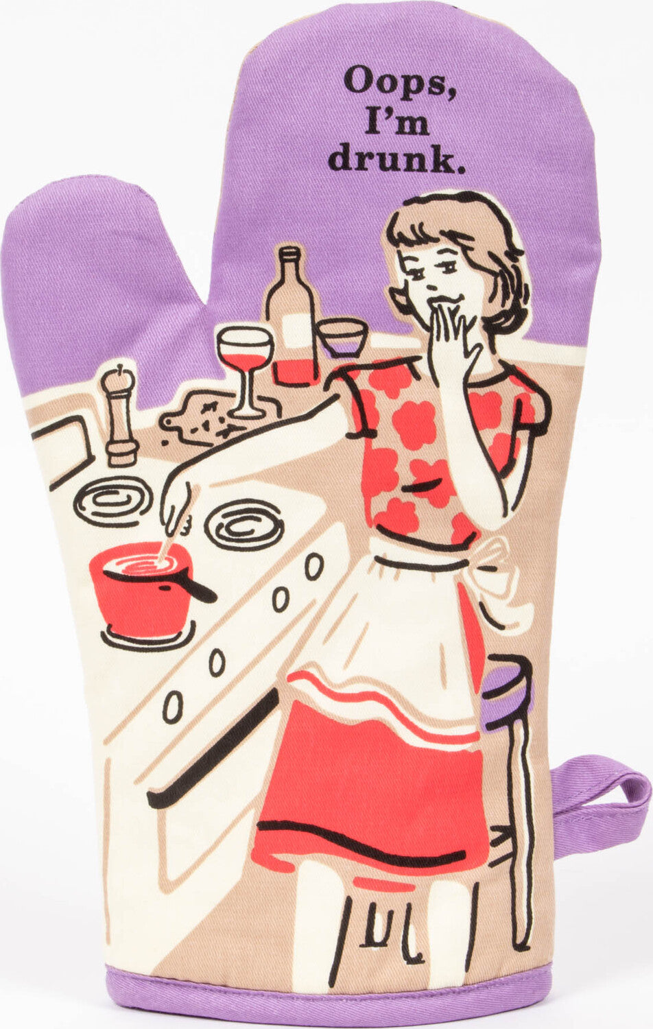 Oops, I'm Drunk Oven Mitt
