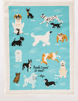 People I Want To Meet: Dogs Dish Towel