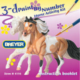 3D Paint-by-Number Activity Kit Pinto
