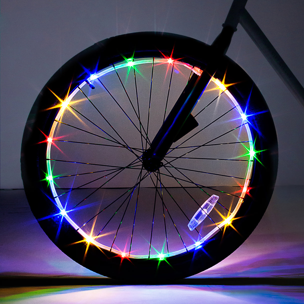 Brightz, Ltd. Multicolor Wheel Brightz LED Bicycle Light