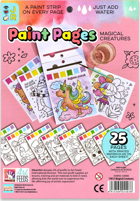 Paint Pages: Magical Creatures