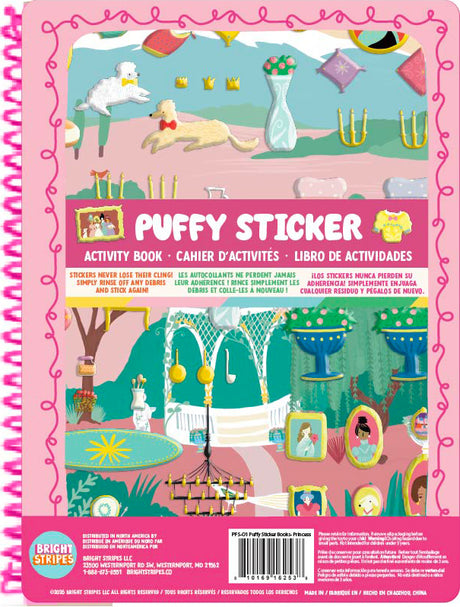 Puffy Sticker Books- Princess