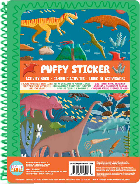 Puffy Sticker Books- Dinos