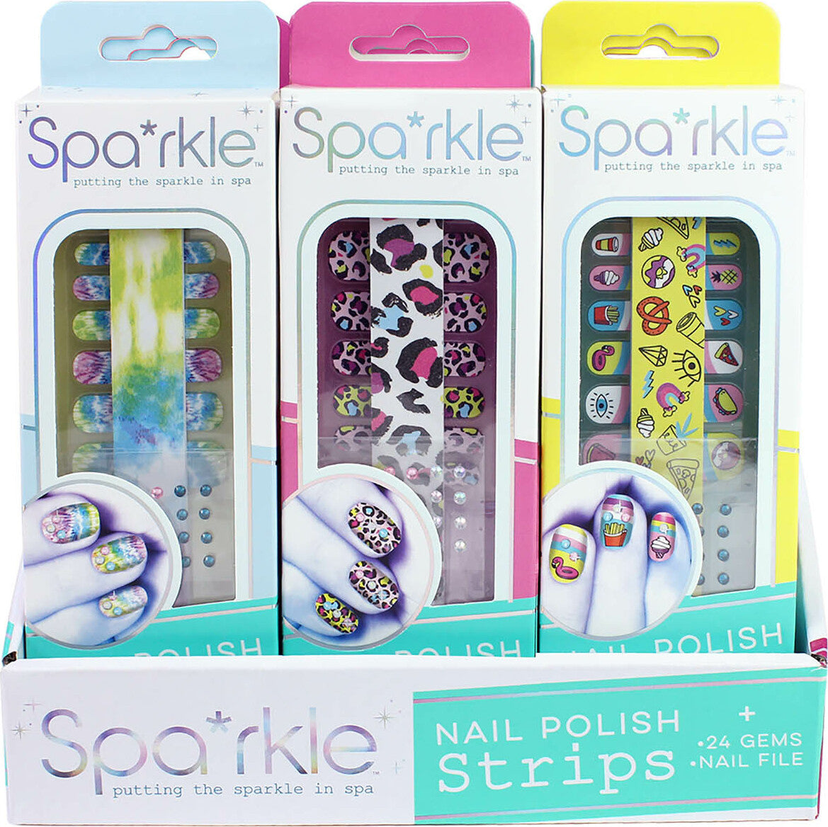 Sparkle Nail Polish Strips Pdq Assortment