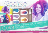 Sparkle Color Changing Hair Chalk Set