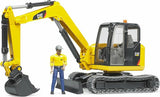 Bruder CATERPILLAR Mini Excavator with worker