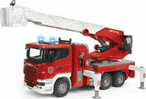 Bruder SCANIA R-Serie Fire engine w water pump and L&S module