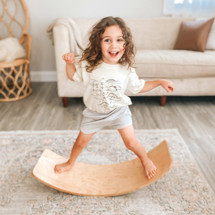 Honey Maple Wobble Board