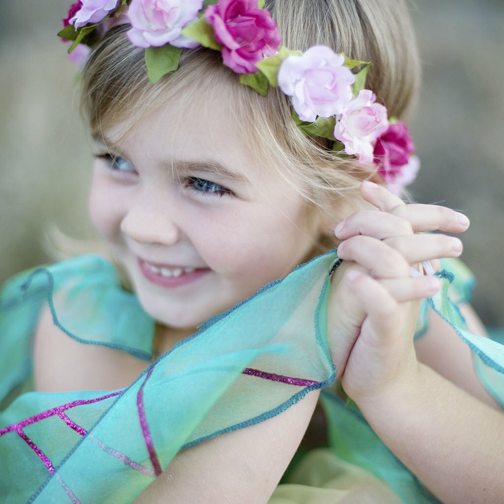 Garland Rose HALO (dark Pink, Adjustable)