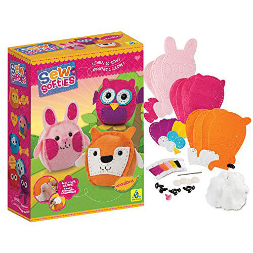 The Orb Factory Sew Softies Woodland Kit