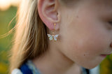 Boutique Butterfly Clip On Earrings
