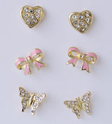 Boutique Dazzle Studded Earrings