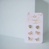 Boutique Dazzle Studded Earrings