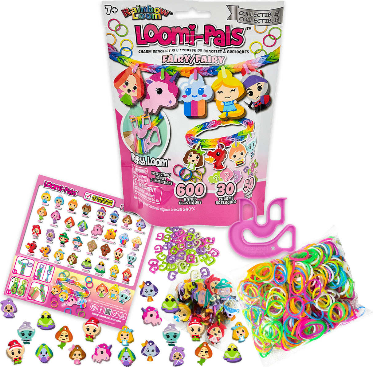 Loomi-Pals Collectible Charm Bracelet Kit - Fairy