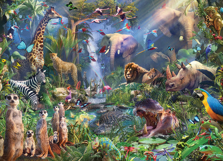 Into the Jungle puzzle (1000 pc)