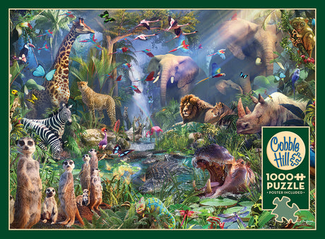 Into the Jungle puzzle (1000 pc)